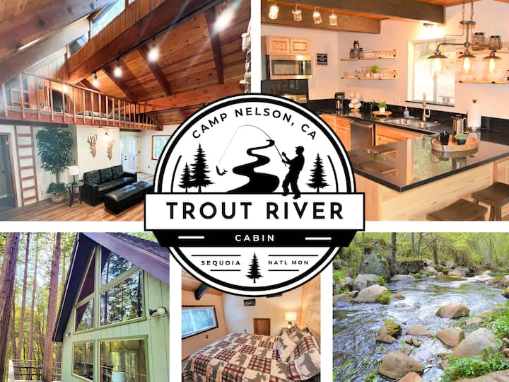 Trout River Cabin Secluded Riverfront Adventure Cabins for Rent in