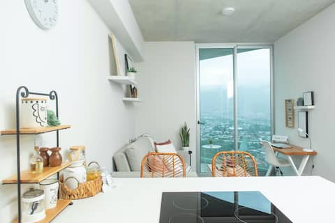 Cozy Apartment  MountainView  A/C and Parking