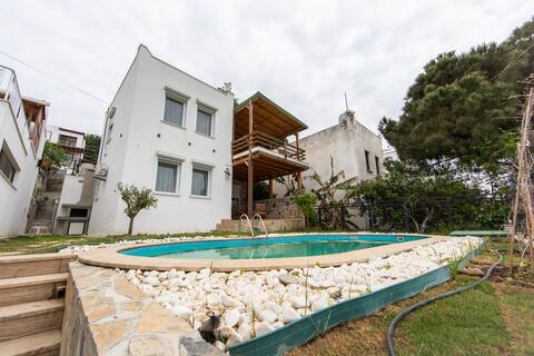 Villa with Private Pool and Garden in Bodrum