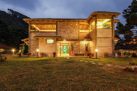 Casa Mundo Verde - Mansão na Serra da Mantiqueira