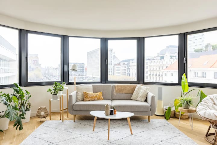 The Spacious Zen Loft - Great View - Unique Space - ベルギー アントウェルペン