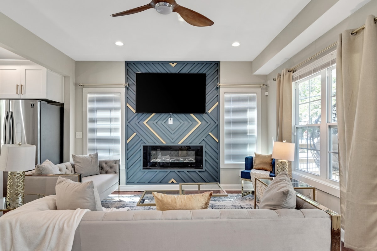 Top performing Airbnb: Elegant 4 bedroom w/ Private Backyard Downtown ATL in Vine City