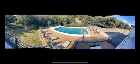 Lovely place with large bali pool