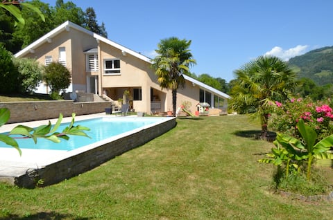 4* architect villa with a view of the Alps