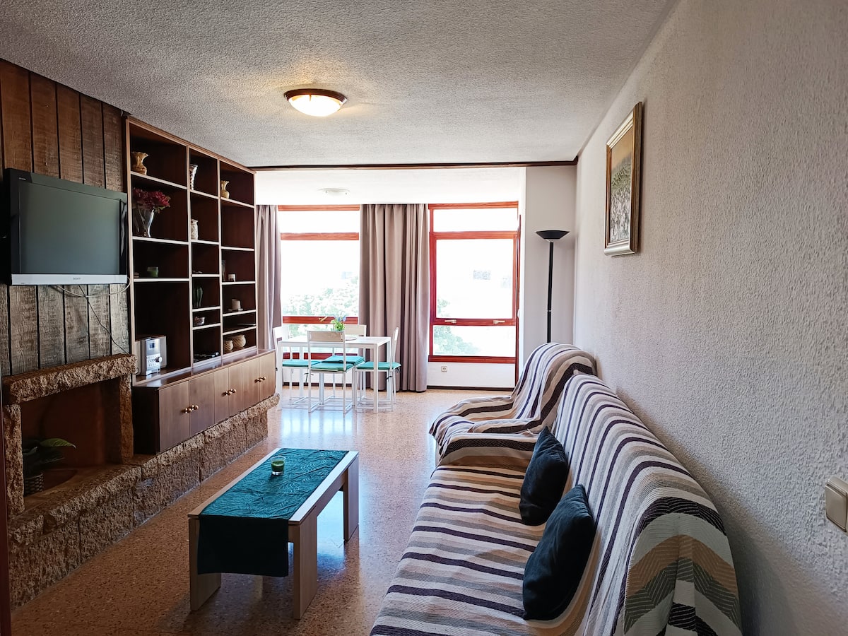 2 Dorm, Piscinas, Playa, Wifi, Fire TV, Terraza