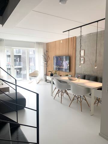 Stylish two-floor apartment with a rooftop terrace gallery image 4