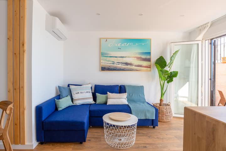 Espectacular Apartamento Frente Al Mar Con Piscina - Benalmádena