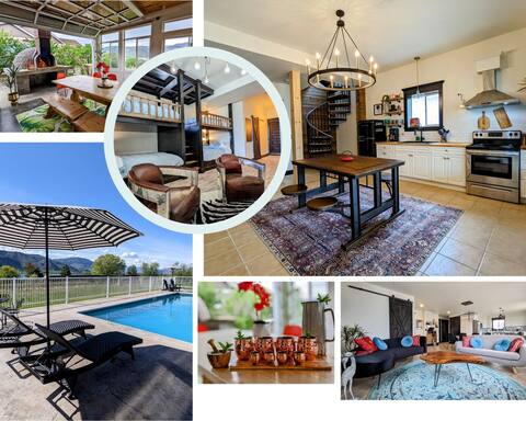 Stylish Osoyoos Lakeview Oasis w/ Pool, Game Room