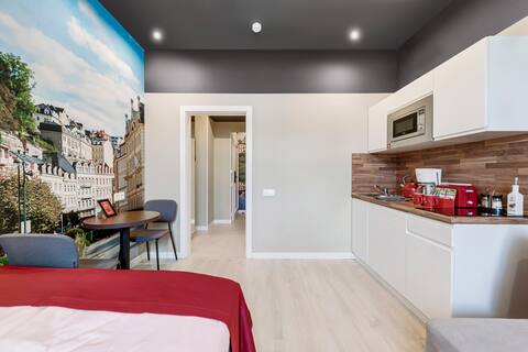 Successful Airbnb property: Modern Studio for 3 | City Center in Michle