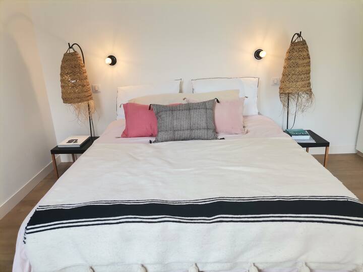 Iluminado tamaño queen