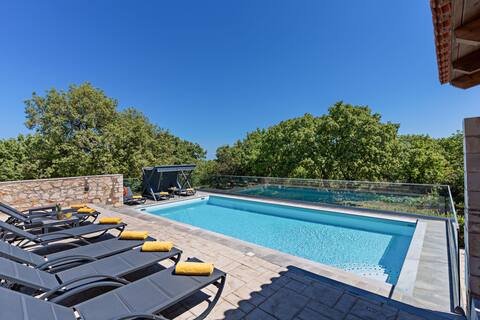 Walking distance to the village with full privacy!