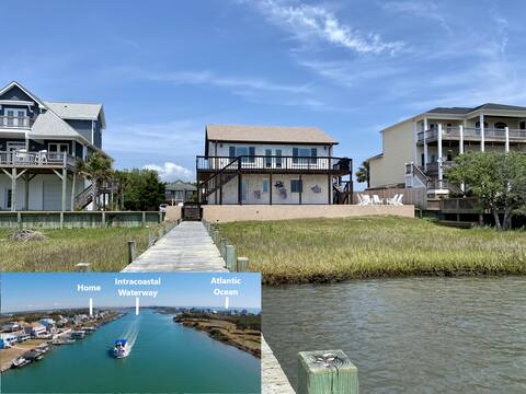 Waterfront Home w/ Dock, Kayaks, Firepit, Gameroom