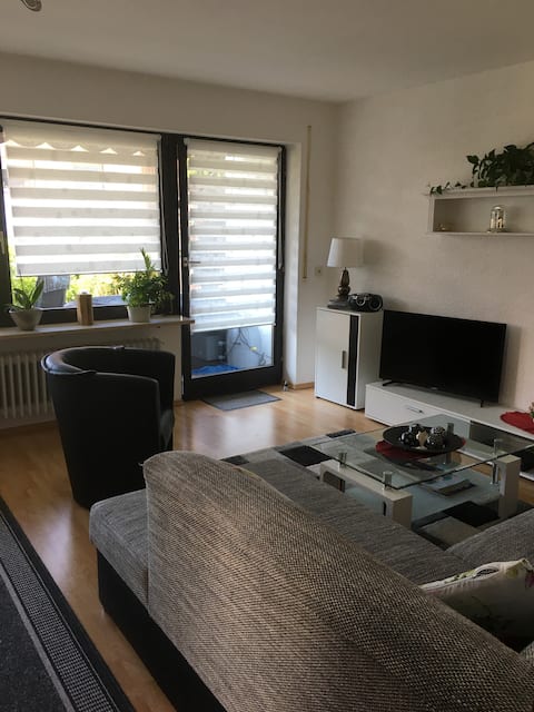 Entire place with terrace and garden.