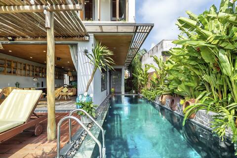[C6] The An Retreat 7BRs w/ Pool &  Rice Field