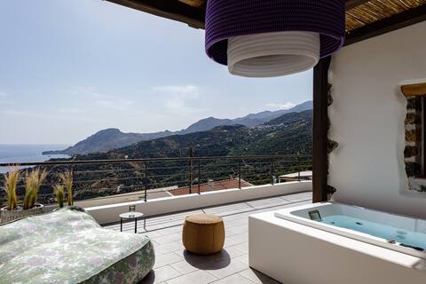 Fedra Suites-Superior 2 Bedroom Apt with Sea View