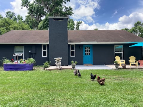 Casa Nero 3/2 Eclectic vintage farmhouse near UCF