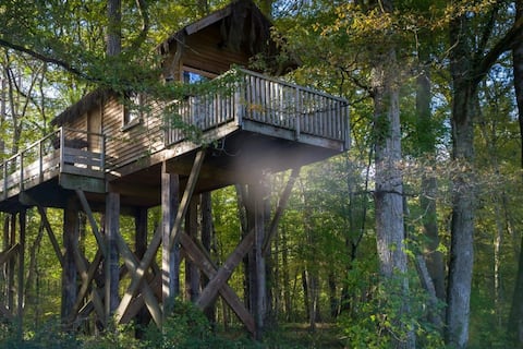 Treehouse at Château de Razay