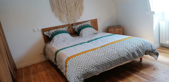 سرير مزدوج / 160 × 200/ DRAPS 100% كوتون