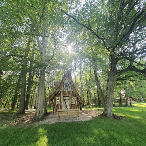 Cottage for 3 at the Domaine du Château de Razay