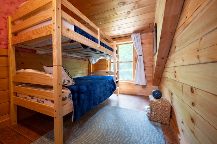Kids love our bunk bed room! 
