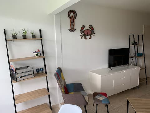 Top performing Airbnb: Nice studio + parking - 3 min walk to the beach in La Grande Motte