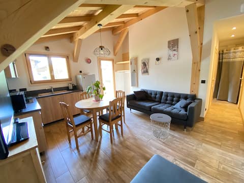 Top Airbnb: New apartment in chalet at the foot of Mont Blanc à Saint Gervais Les Bains