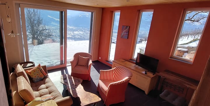 Charmant Logement Avec Jacuzzi Ayent, Anzère - Sion