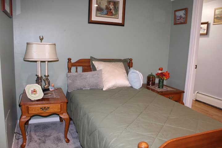 Small Bedroom with twin bed