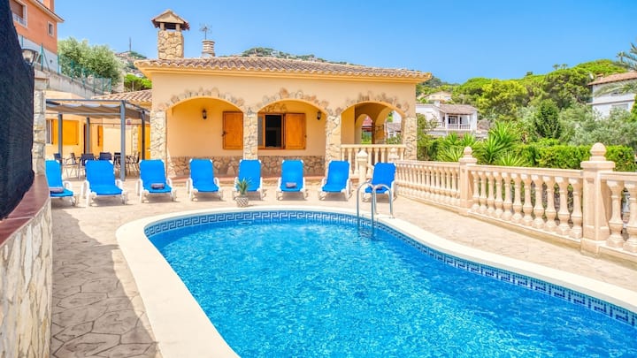 Costacabana - Villa Sarai Walking Distance To The Center And The Beach! - Blanes