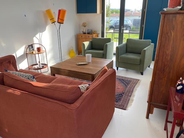 Maison Plein Centre Avec Piscine 4 Personnes - La Teste-de-Buch