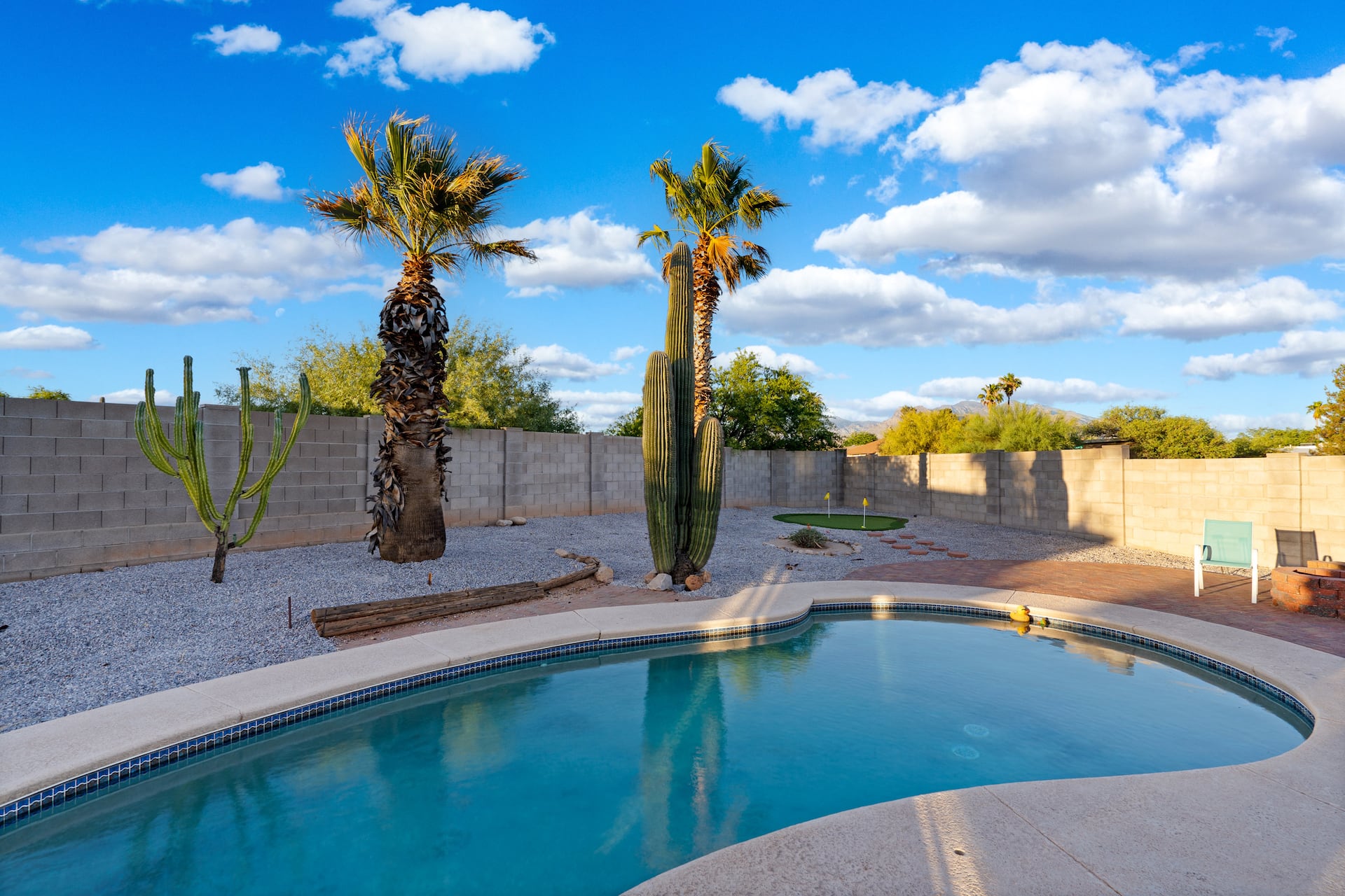 Tranquil Desert Oasis - beautiful private pool and putting green w/a great view! — foto 2