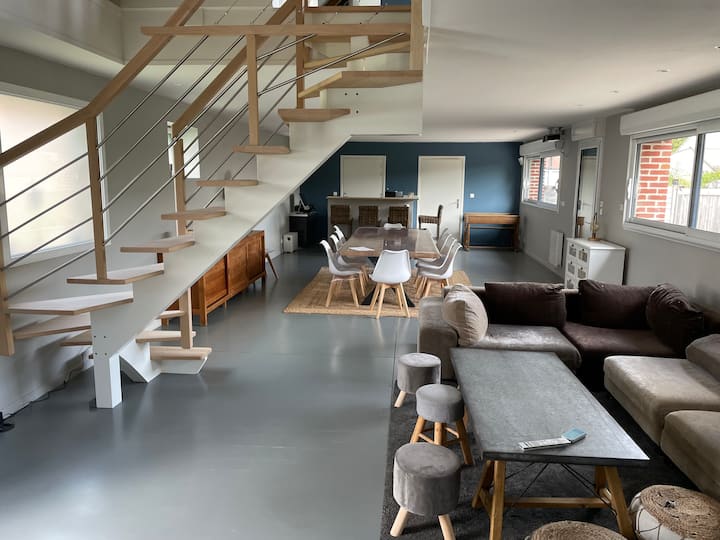 Gîte  5 Chambres 14 Couchages 250m2 Jardin Clos - Béthune