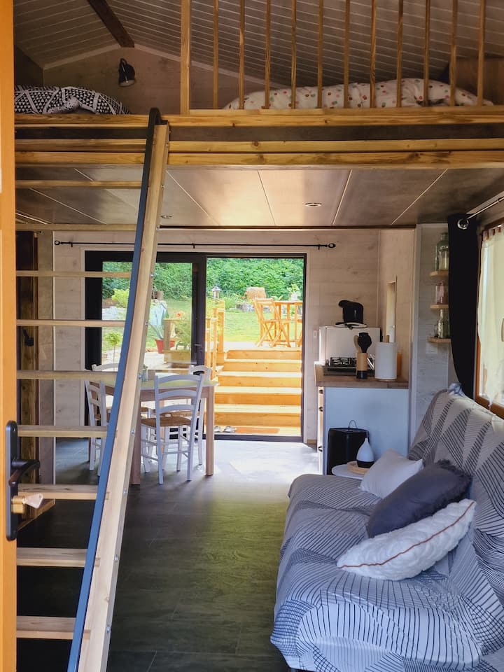 Petit Chalet 4 Personnes Bain Nordique - Haute-Saône