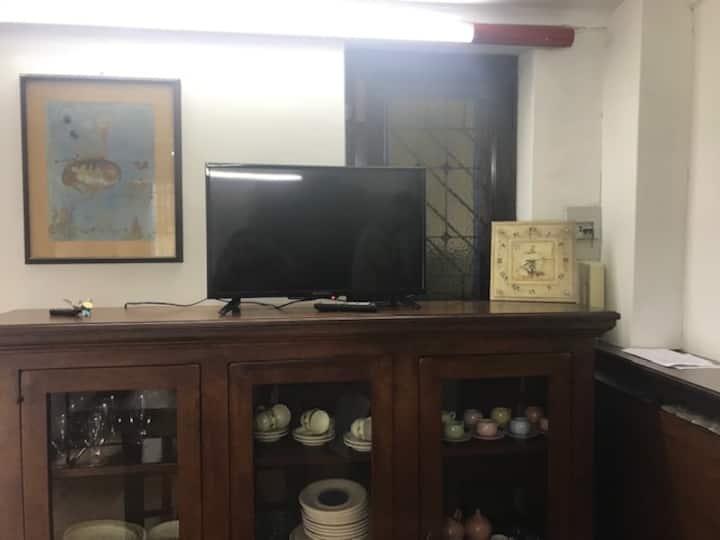 sala de TV móvil