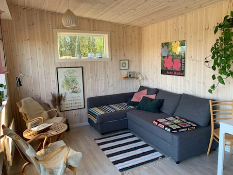 Top performing Airbnb: Newer guest house with a view at Lyby Strand in Skive