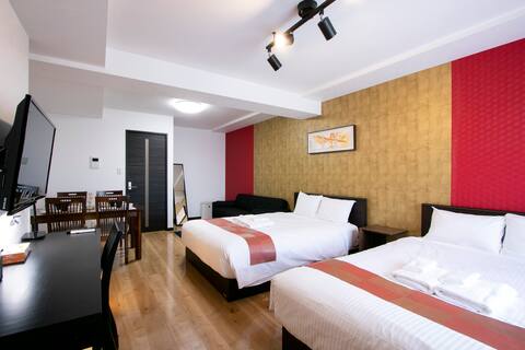 Apartment Hotel with Kitchen | 38.51 ㎡ | Up to 5 people with Skytree