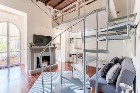 Airbnb con migliori performance: Charming Loft Studio Borgo Pio, Roma a Roma