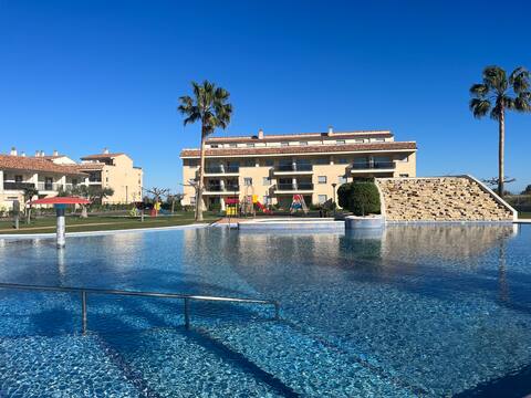 Duplex surrounded by golf courses and ocean view