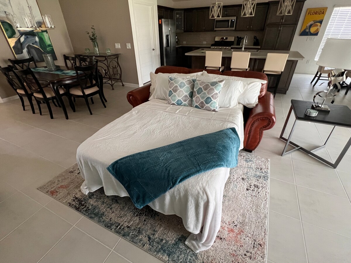 Tërhiq divanin nga krevati me dyshek Tempur-Pedic