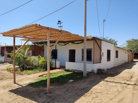 Beach house with a pool