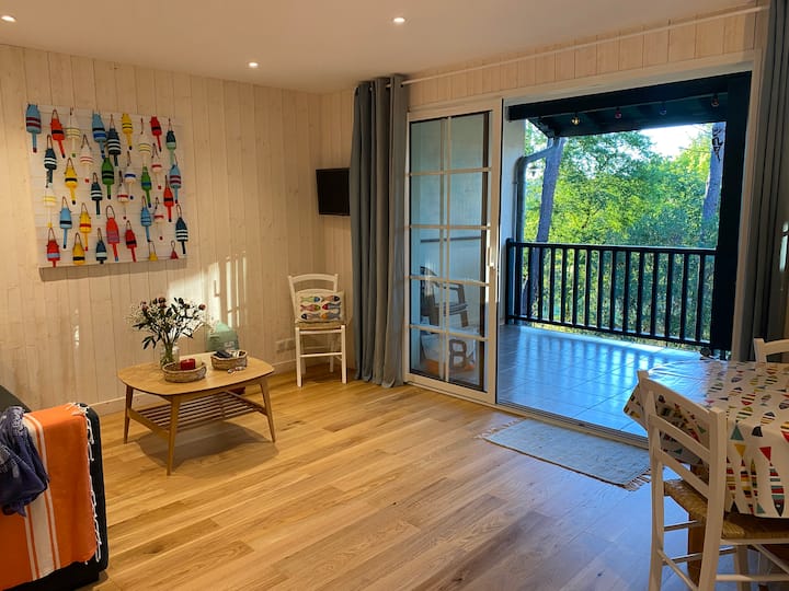 Charme & Nature  2 Ch Lac, Golf, Piscine 2/5 Pers - Biscarrosse
