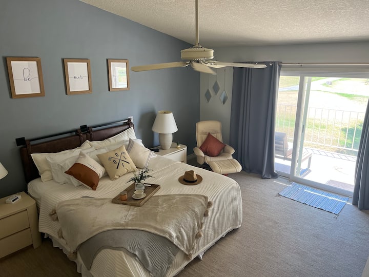 One of the master suites