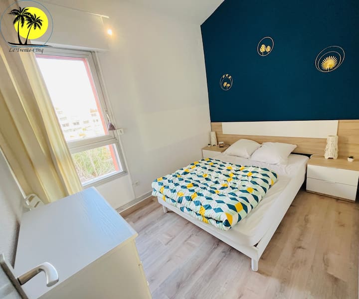 Dormitorio 1 con cama de 140