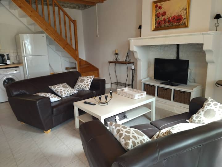 Gîte 5 Personnes + Bébé Avec Piscine à Partager - Charente-Maritime