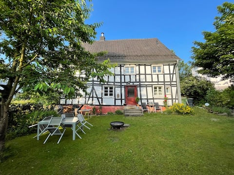 Cozy half-timbered house in the Oberberg region