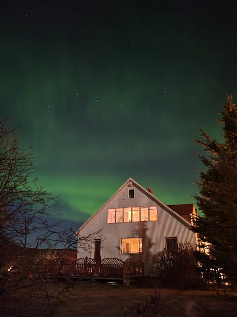 Lovely apartment with nice view.