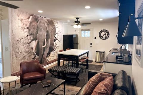 Walk to stadium from stylish home!