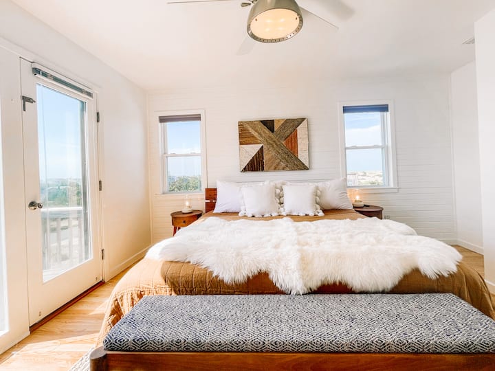 This is the main level master with private balcony and private en suite with extra luxurious shower.