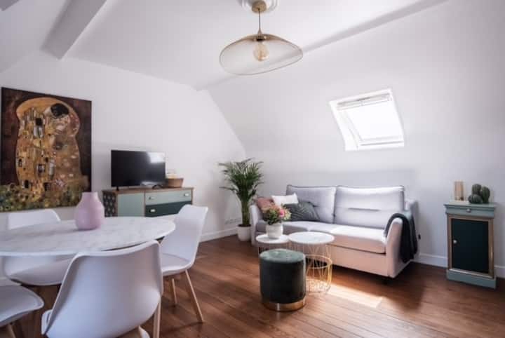 Villa Charme Jacuzzi, Jardin, Centre Cabourg, Wifi - Calvados