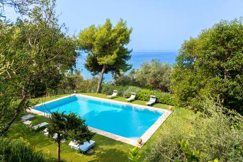 Villa vue mer (Capri) piscine plage